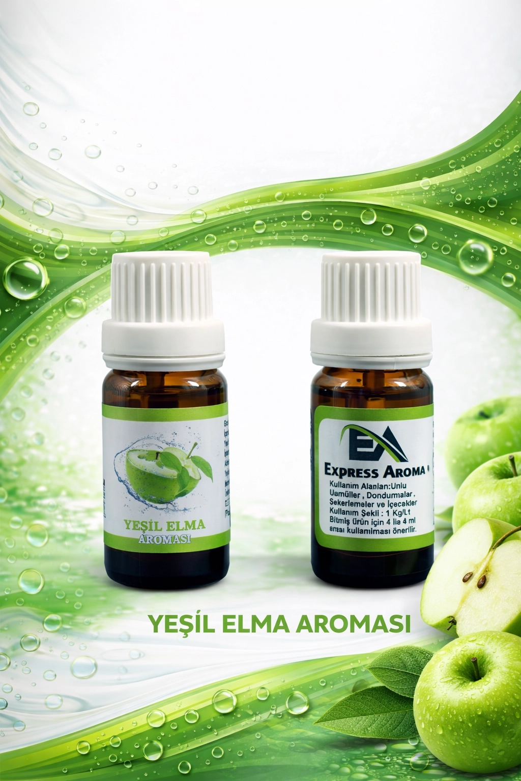 10 ML YESİL ELMA AROMASI