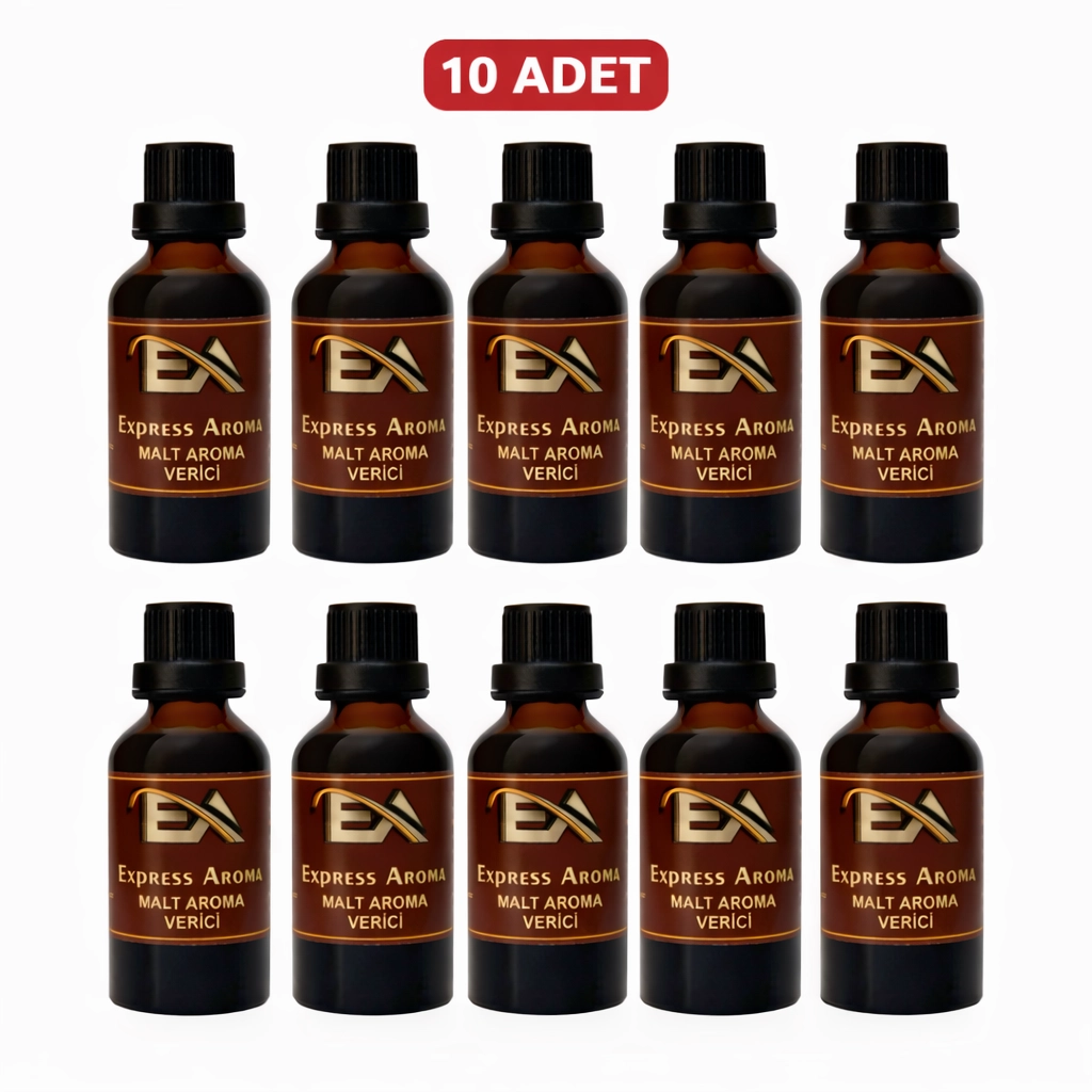 MALT AROMA VERİCİ KIRMIZI 50 ML * 10 ADET
