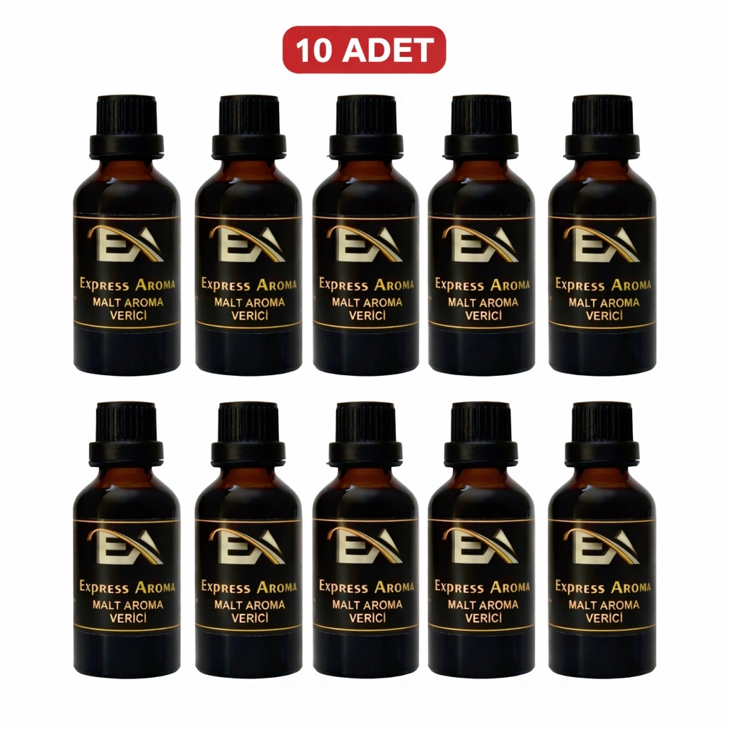 MALT AROMA VERİCİ SİYAH 50 ML x 10 ADET