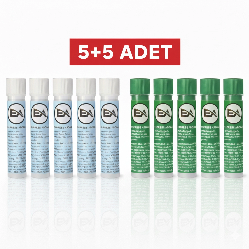 Anason Aroma Verici 2.5 ML x 5 adet + Yaş Üzüm Aroma Verici 2.5 ML x  5 Adet