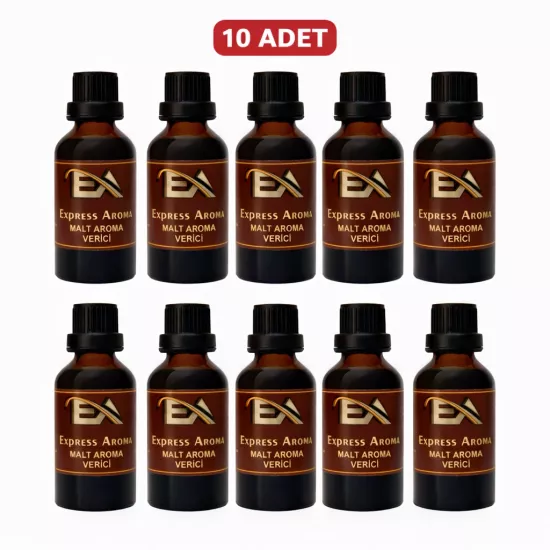 MALT AROMA VERİCİ KIRMIZI 50 ML * 10 ADET