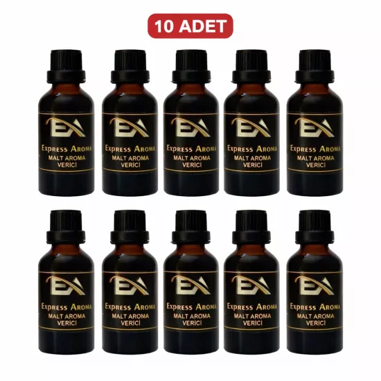 MALT AROMA VERİCİ SİYAH 50 ML x 10 ADET