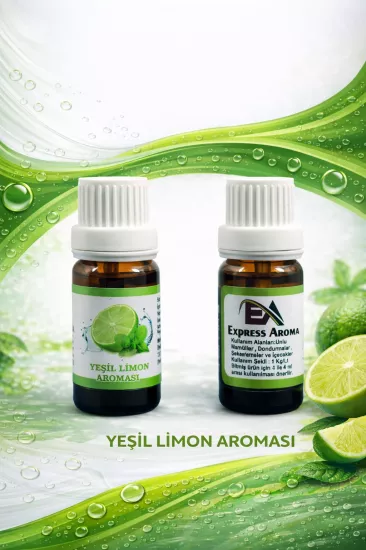 10 ML YESİL LIMON AROMASI