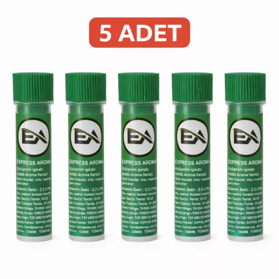 Yaş Üzüm Aroma Verici 2.5 ML X 5 Adet